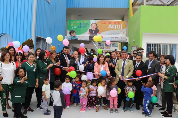 COMUNIDAD DE TONGOY CELEBRA REPOSICIÓN Y REUBICACIÓN DE SU JARDIN INFANTIL “PERLITAS DE OSIÓN”.