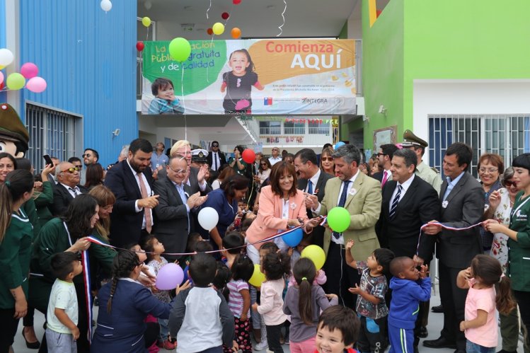 COMUNIDAD DE TONGOY CELEBRA REPOSICIÓN Y REUBICACIÓN DE SU JARDIN INFANTIL “PERLITAS DE OSIÓN”.