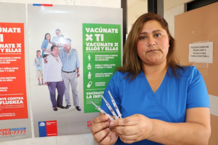 DESTACAN COBERTURA DE VACUNACIÓN CONTRA LA INFLUENZA EN LA REGIÓN