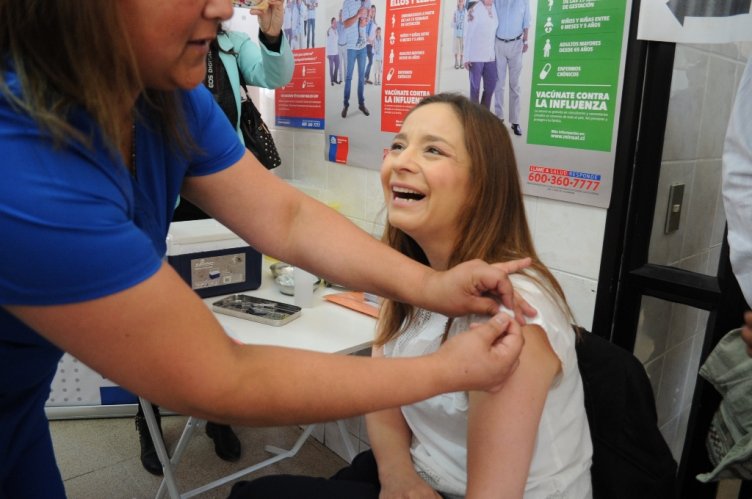 DESTACAN COBERTURA DE VACUNACIÓN CONTRA LA INFLUENZA EN LA REGIÓN