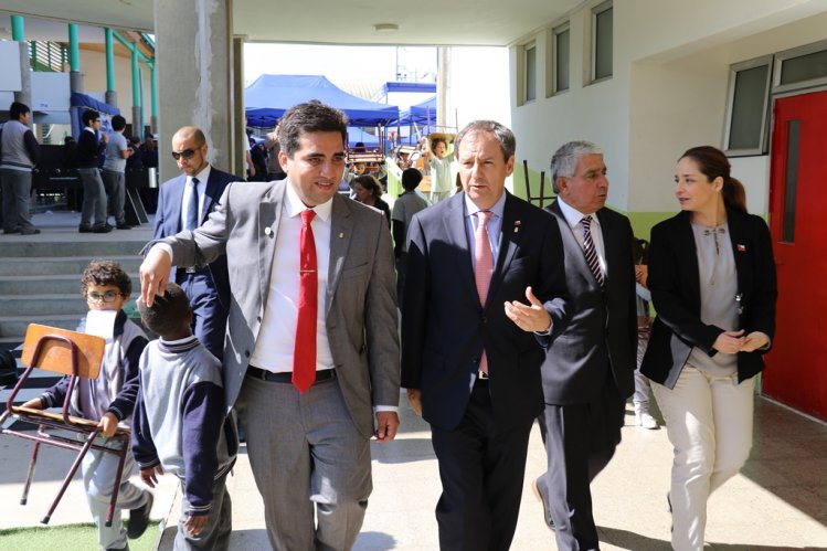 MINISTRO VARELA INAUGURA SEMANA DE LA CONVIVENCIA ESCOLAR EN OVALLE