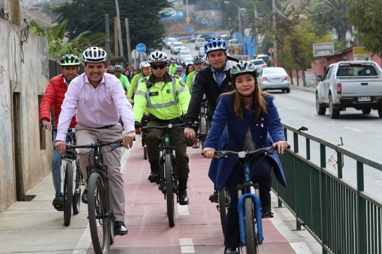 INAUGURAN CIRCUITO DE CICLOVÍAS QUE CONECTA LAS COMPAÑÍAS CON EL CENTRO DE LA SERENA