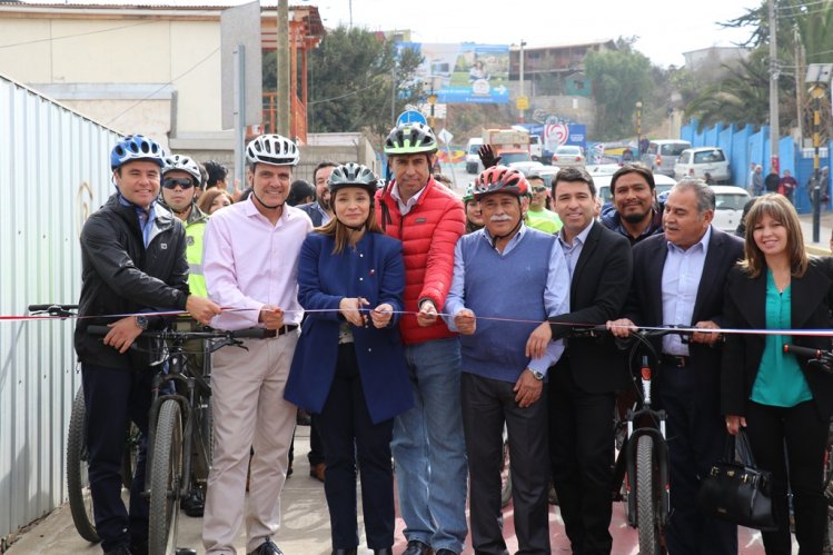 INAUGURAN CIRCUITO DE CICLOVÍAS QUE CONECTA LAS COMPAÑÍAS CON EL CENTRO DE LA SERENA