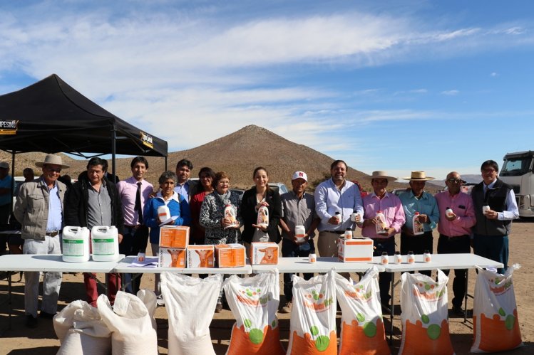 INTENDENTA LUCÍA PINTO CONSIGUE RECURSOS PARA APOYAR A AGRICULTORES AFECTADOS POR LAS HELADAS INTENDENTA LUCÍA PINTO CONSIGUE RECURSOS PARA APOYAR A AGRICULTORES AFECTADOS POR LAS HELADAS