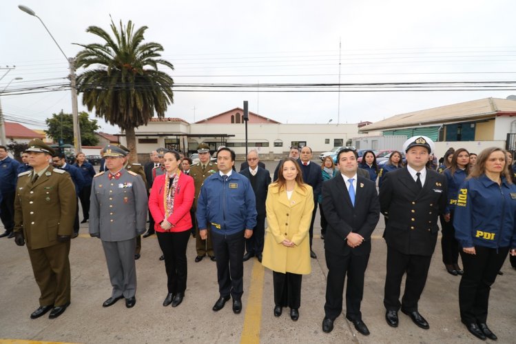 INTENDENTA LUCÍA PINTO PARTICIPA EN FORMACIÓN SOLEMNE DE LA POLICÍA DE INVESTIGACIONES