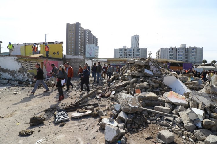 GOBIERNO TRABAJA EN TERRENO PARA RECUPERAR EL SECTOR BAQUEDANO GOBIERNO TRABAJA EN TERRENO PARA RECUPERAR EL SECTOR BAQUEDANO