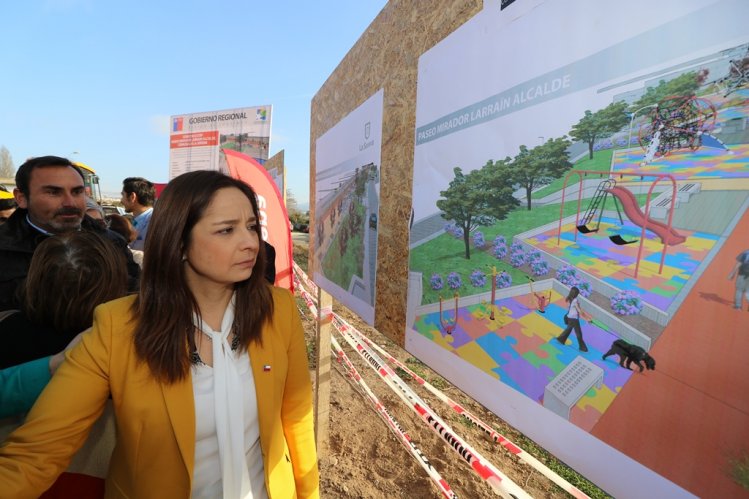 INICIAN OBRAS DE PASEO MIRADOR PARA EL SECTOR LA PAMPA DE LA SERENA