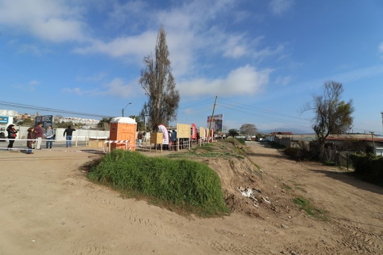 INICIAN OBRAS DE PASEO MIRADOR PARA EL SECTOR LA PAMPA DE LA SERENA