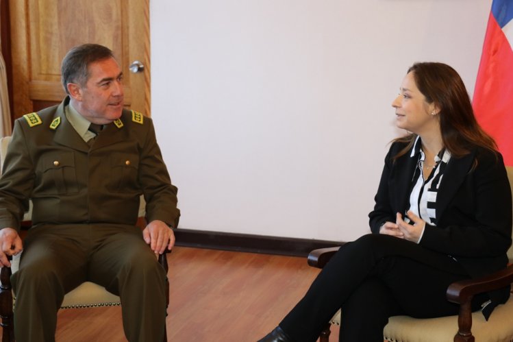 INTENDENTA LUCÍA PINTO Y GENERAL DIRECTOR DE CARABINEROS ABORDAN EL TRABAJO CONTRA EL NARCOTRÁFICO EN LA REGIÓN DE COQUIMBO