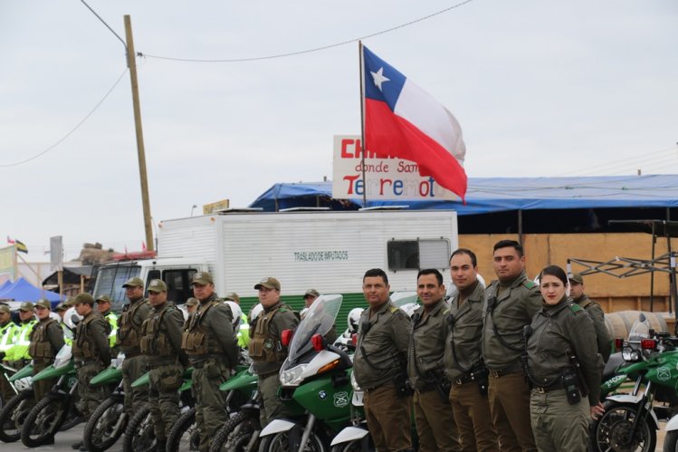 CARABINEROS LANZÓ SUS SERVICIOS POLICIALES PARA LA FIESTA MÁS GRANDE DE CHILE
