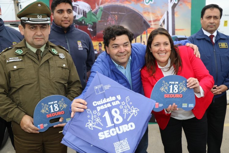 GOBIERNO REFUERZA LLAMADO A LA PREVENCIÓN CON CAMPAÑA “POR UN 18 SEGURO” GOBIERNO REFUERZA LLAMADO A LA PREVENCIÓN CON CAMPAÑA “POR UN 18 SEGURO”