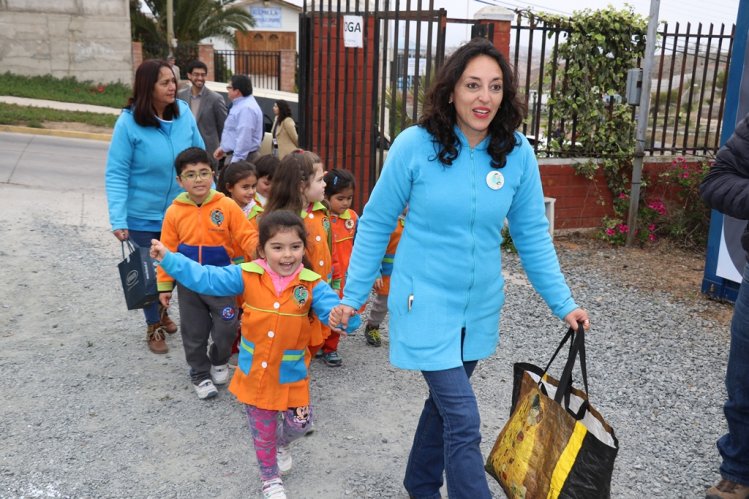 NIÑOS Y VECINOS DE LA SERENA INAUGURARON NUEVO PUNTO LIMPIO FINANCIADO CON RECURSOS DEL GOBIERNO REGIONAL