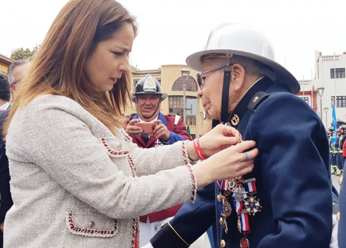 BOMBEROS DE LA SERENA CELEBRA SUS 144 AÑOS DE EXISTENCIA