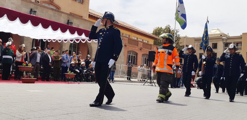 BOMBEROS DE LA SERENA CELEBRA SUS 144 AÑOS DE EXISTENCIA