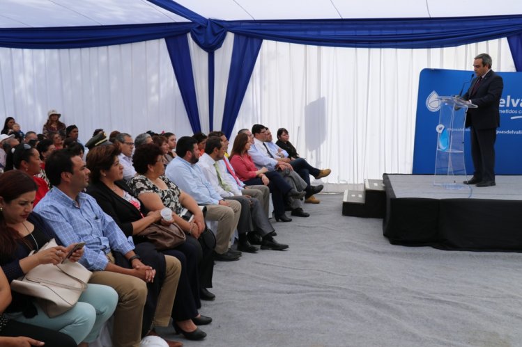 INAUGURAN TRANQUE DE ACUMULACIÓN DE AGUA PARA ABASTECER A CHAÑARAL ALTO EN CASO DE SEQUÍA