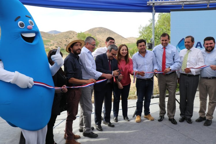 INAUGURAN TRANQUE DE ACUMULACIÓN DE AGUA PARA ABASTECER A CHAÑARAL ALTO EN CASO DE SEQUÍA