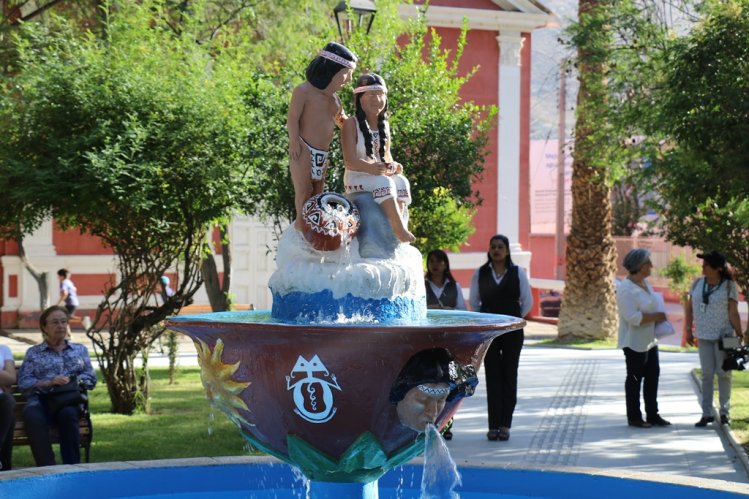 TURISTAS Y HABITANTES DE DIAGUITAS DISFRUTARÁN DE REMOZADA PLAZA PÚBLICA