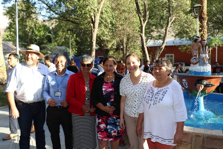 TURISTAS Y HABITANTES DE DIAGUITAS DISFRUTARÁN DE REMOZADA PLAZA PÚBLICA