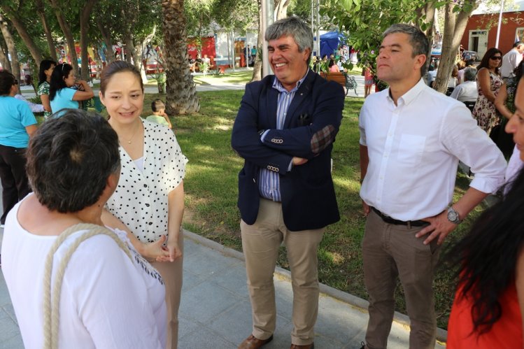 TURISTAS Y HABITANTES DE DIAGUITAS DISFRUTARÁN DE REMOZADA PLAZA PÚBLICA