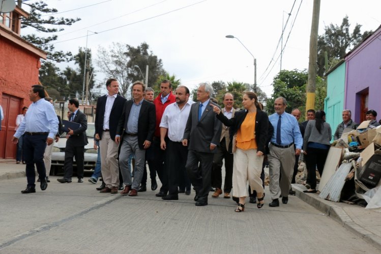 PRESIDENTE SEBASTIÁN PIÑERA ANUNCIA DESARROLLO DE UN PLAN DE RECONSTRUCCIÓN PARA LA REGIÓN