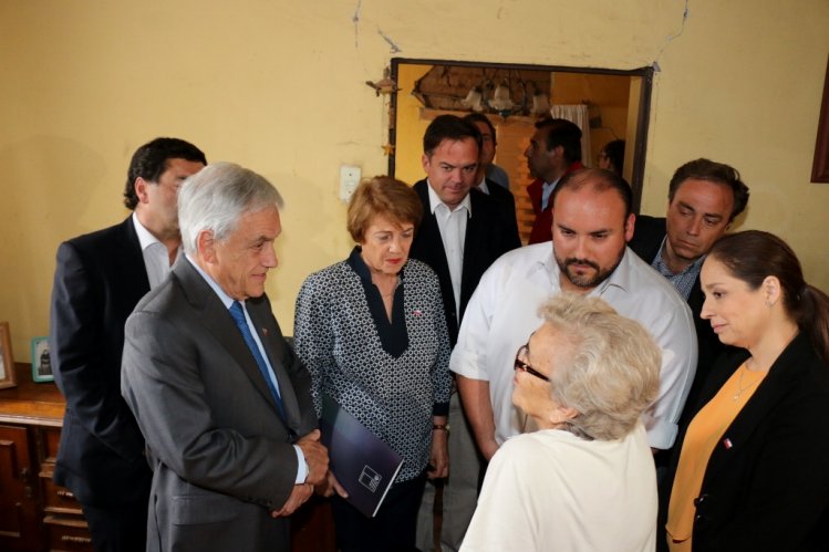 PRESIDENTE SEBASTIÁN PIÑERA ANUNCIA DESARROLLO DE UN PLAN DE RECONSTRUCCIÓN PARA LA REGIÓN