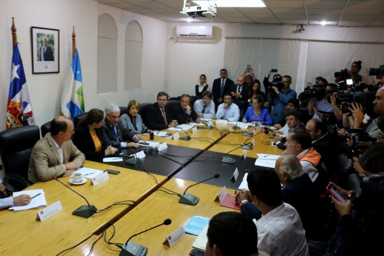 PRESIDENTE SEBASTIÁN PIÑERA ANUNCIA DESARROLLO DE UN PLAN DE RECONSTRUCCIÓN PARA LA REGIÓN PRESIDENTE SEBASTIÁN PIÑERA ANUNCIA DESARROLLO DE UN PLAN DE RECONSTRUCCIÓN PARA LA REGIÓN
