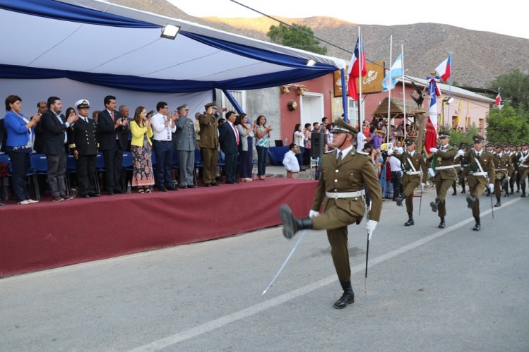 CARÉN CELEBRÓ LOS 202 AÑOS DEL PASO DEL EJERCITO LIBERTADOR