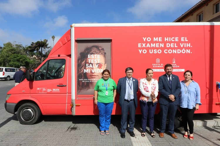 UNIDAD MÓVIL RECORRERÁ DIVERSOS PUNTOS DE LA REGIÓN CON EL TEST RÁPIDO DE VIH UNIDAD MÓVIL RECORRERÁ DIVERSOS PUNTOS DE LA REGIÓN CON EL TEST RÁPIDO DE VIH