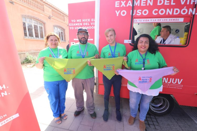 UNIDAD MÓVIL RECORRERÁ DIVERSOS PUNTOS DE LA REGIÓN CON EL TEST RÁPIDO DE VIH UNIDAD MÓVIL RECORRERÁ DIVERSOS PUNTOS DE LA REGIÓN CON EL TEST RÁPIDO DE VIH