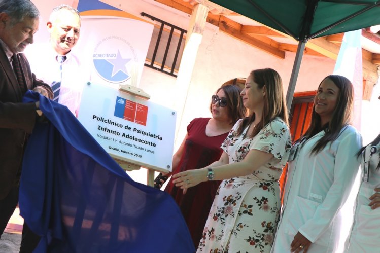 INAUGURAN EL NUEVO POLICLÍNICO DE PSIQUIATRÍA INFANTO ADOLESCENTE DEL HOSPITAL DE OVALLE