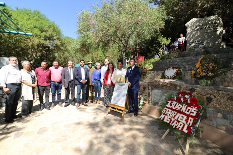 GOBIERNO REALZA FIGURA DE GABRIELA MISTRAL A 130 AÑOS DE SU NACIMIENTO