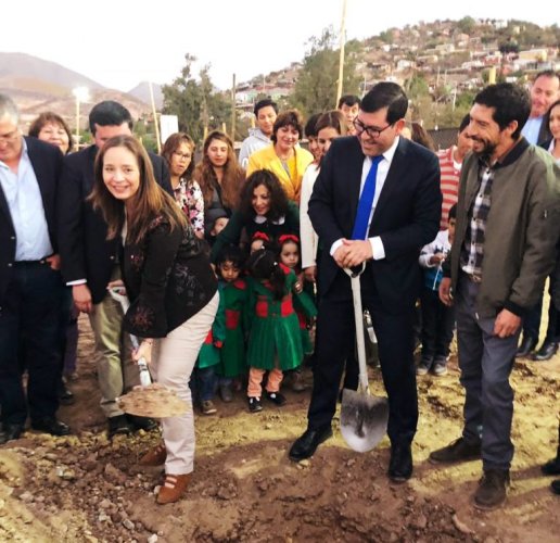 INTENDENTA LUCÍA PINTO ENCABEZA INICIO DE OBRAS DEL GRAN PARQUE URBANO DE CHAÑARAL ALTO EN MONTE PATRIA