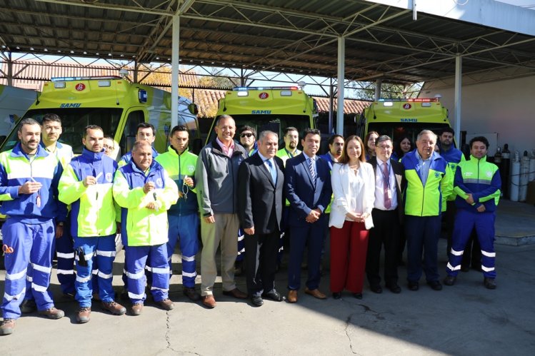 CUATRO NUEVAS AMBULANCIAS AGILIZARÁN LA RESPUESTA ANTE EMERGENCIAS EN LA SERENA, COQUIMBO, OVALLE Y LOS VILOS