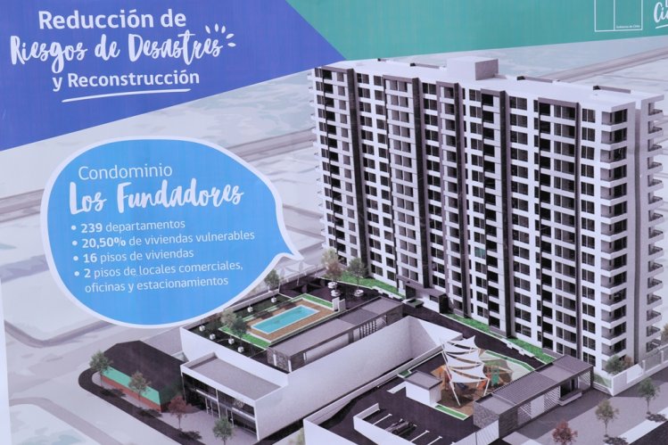 EN MAYO PARTIRÁN OBRAS DEL EDIFICIO HABITACIONAL CON MITIGACIÓN PARA FAMILIAS DEL SECTOR BAQUEDANO