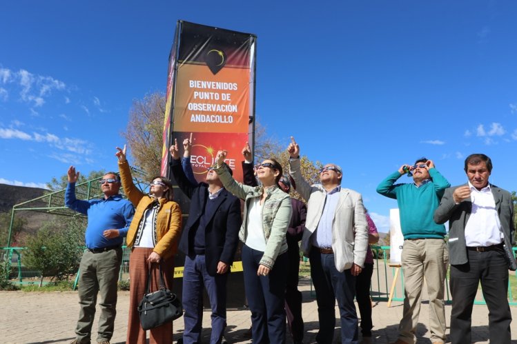 INTENDENTA LUCÍA PINTO INVITA A LA REGIÓN Y AL PAÍS A PRESENCIAR EL ECLIPSE TOTAL DE SOL EN 16 PUNTOS OFICIALES DE OBSERVACIÓN