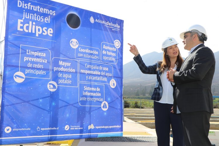 GOBIERNO Y EMPRESA SANITARIA REFORZARÁN ABASTECIMIENTO DE AGUA POTABLE DURANTE LA SEMANA DEL ECLIPSE