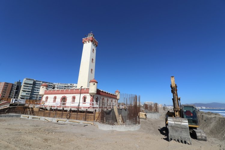 DEFENSAS COSTERAS DE EL FARO DE LA SERENA PRESENTAN UN 68% DE AVANCE Y GOBIERNO ANUNCIA PARA JULIO LICITACIÓN DE SEGUNDA ETAPA