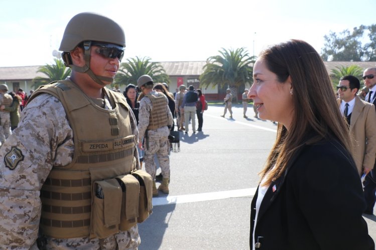 239 SOLDADOS PROTAGONIZARON LA TRADICIONAL ENTREGA DE ARMAS EN EL REGIMIENTO N°21 COQUIMBO