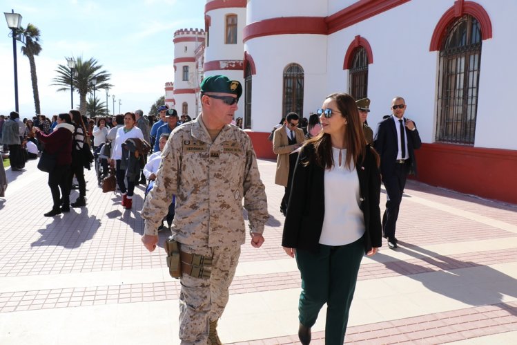 239 SOLDADOS PROTAGONIZARON LA TRADICIONAL ENTREGA DE ARMAS EN EL REGIMIENTO N°21 COQUIMBO