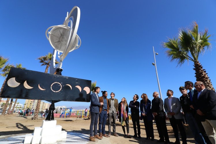 UMBRA: EL HITO ARTÍSTICO DE LA AVENIDA DEL MAR QUE SERVIRÁ DE TESTIMONIO DEL ECLIPSE TOTAL DE SOL