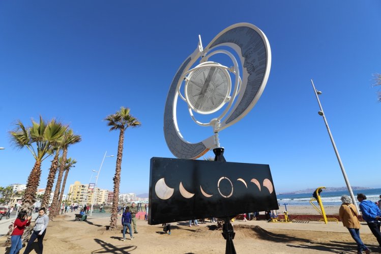 UMBRA: EL HITO ARTÍSTICO DE LA AVENIDA DEL MAR QUE SERVIRÁ DE TESTIMONIO DEL ECLIPSE TOTAL DE SOL UMBRA: EL HITO ARTÍSTICO DE LA AVENIDA DEL MAR QUE SERVIRÁ DE TESTIMONIO DEL ECLIPSE TOTAL DE SOL