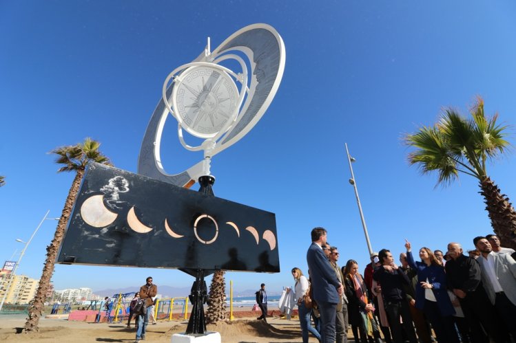 UMBRA: EL HITO ARTÍSTICO DE LA AVENIDA DEL MAR QUE SERVIRÁ DE TESTIMONIO DEL ECLIPSE TOTAL DE SOL