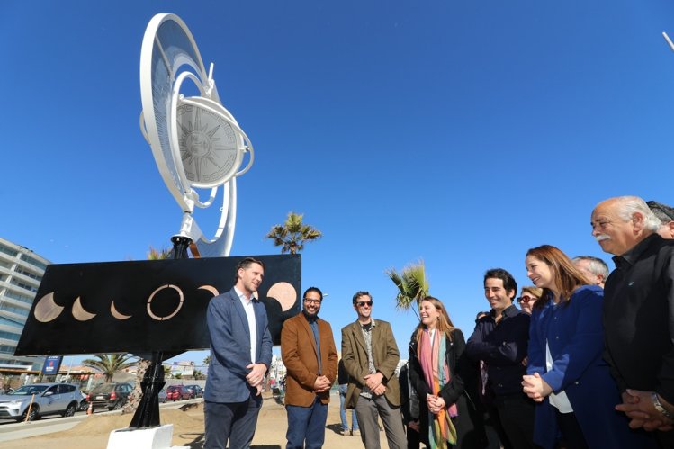 UMBRA: EL HITO ARTÍSTICO DE LA AVENIDA DEL MAR QUE SERVIRÁ DE TESTIMONIO DEL ECLIPSE TOTAL DE SOL