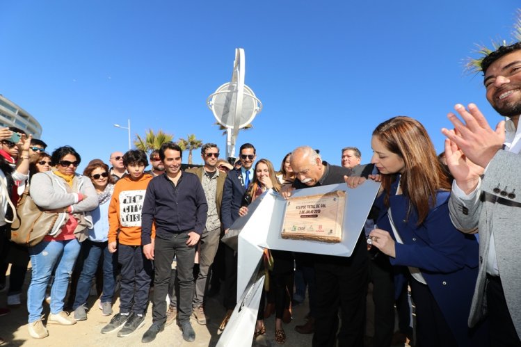 UMBRA: EL HITO ARTÍSTICO DE LA AVENIDA DEL MAR QUE SERVIRÁ DE TESTIMONIO DEL ECLIPSE TOTAL DE SOL