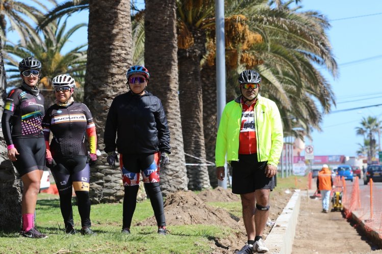 NUEVO TRAMO DE CICLOVÍAS CONECTARÁ LA RUTA 5 CON LA AVENIDA DEL MAR EN LA SERENA