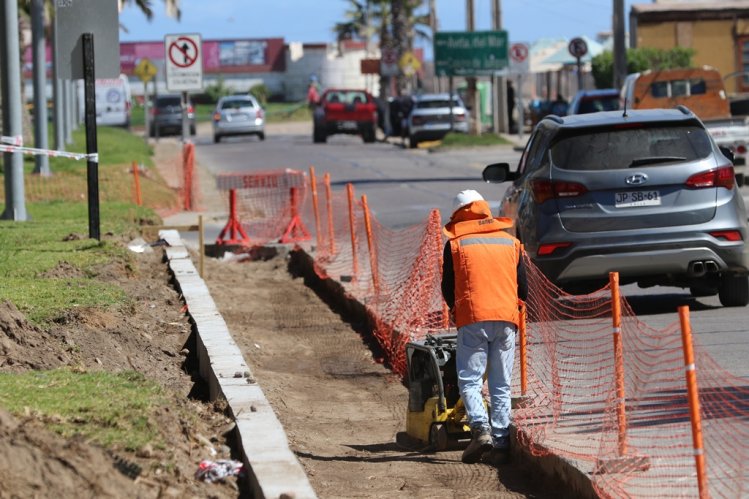 NUEVO TRAMO DE CICLOVÍAS CONECTARÁ LA RUTA 5 CON LA AVENIDA DEL MAR EN LA SERENA