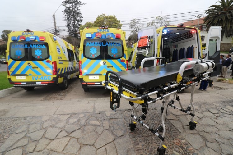 NUEVAS AMBULANCIAS REFORZARÁN LABOR DEL SAMU EN COQUIMBO, OVALLE E ILLAPEL