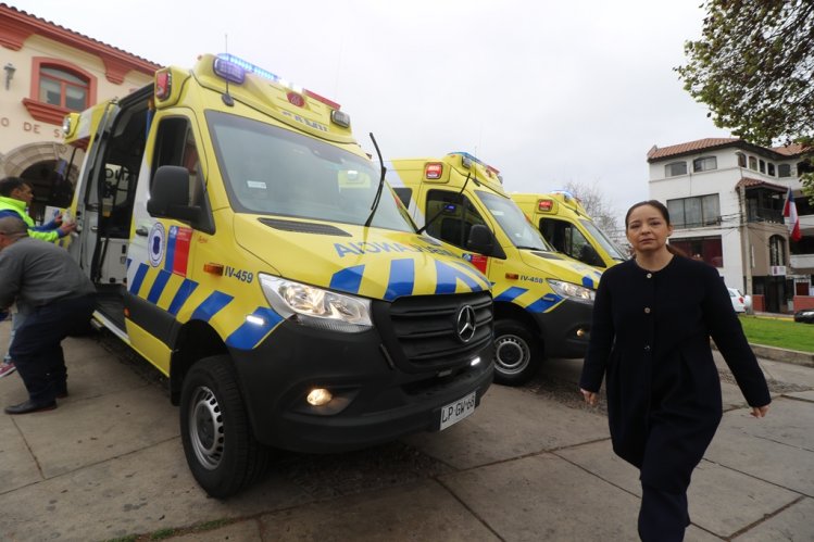 NUEVAS AMBULANCIAS REFORZARÁN LABOR DEL SAMU EN COQUIMBO, OVALLE E ILLAPEL