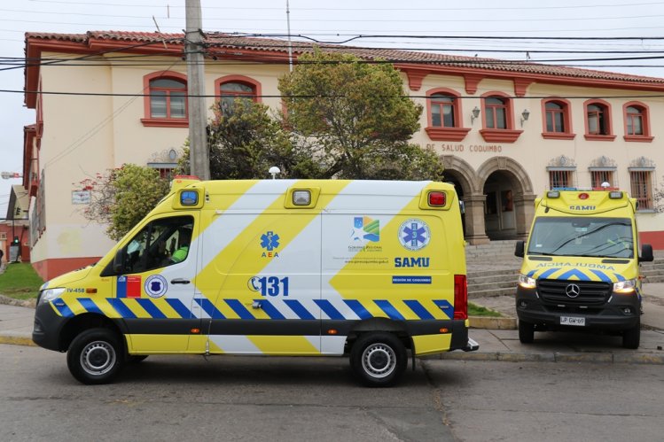 NUEVAS AMBULANCIAS REFORZARÁN LABOR DEL SAMU EN COQUIMBO, OVALLE E ILLAPEL