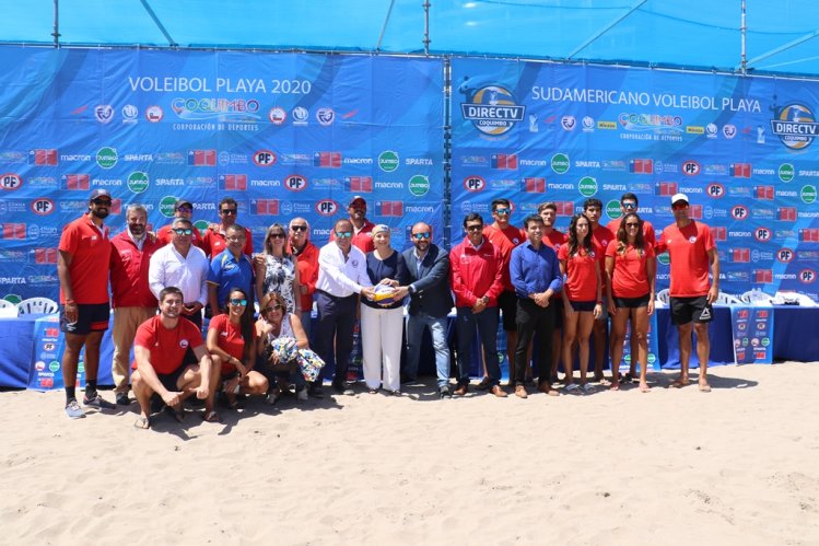 DIEZ PAÍSES COMPETIRÁN EN EL SUDAMERICANO DE VOLEIBOL PLAYAS COQUIMBO 2020